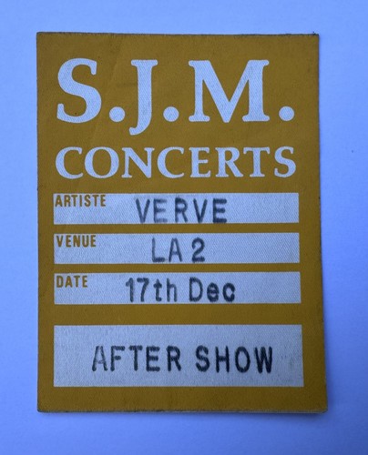 The verve very - verve, after