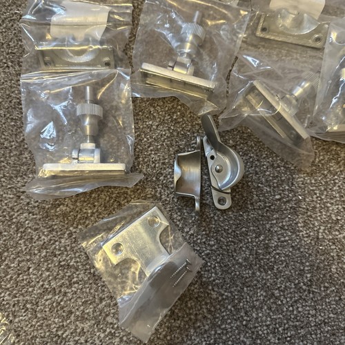 Sash window fastener - fastener, lever