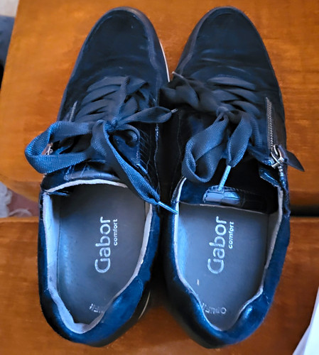 Gabor comfort black leather - comfort,