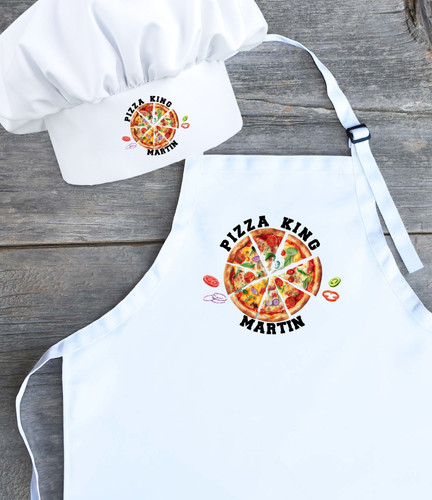 Pizza king adult polyester - king,
