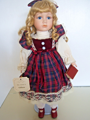 Porcelain doll leonardo - porcelain,