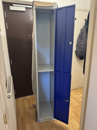 Work locker door - locker, metal
