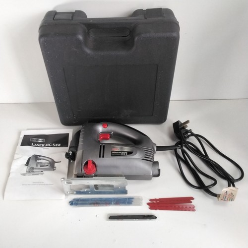 Workshop laser pendulum - laser, jigsaw