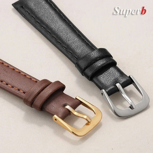 Genuine leather watch strap - genuine,