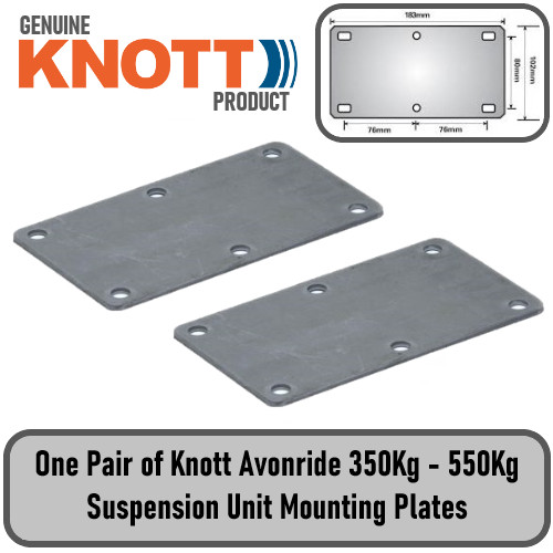Knott avonride mounting plates - avonride,