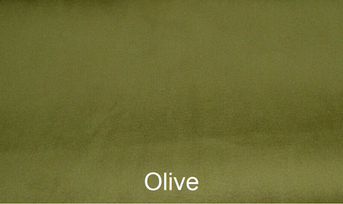 Olive plush plain - plush, fire