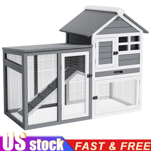 Rabbit hutch outdoor indoor - hutch,