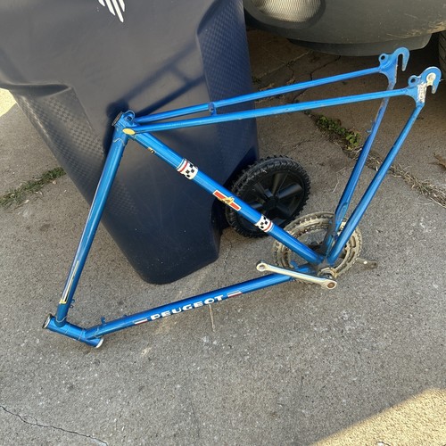 Vintage 1970s peugeot blue - vintage,