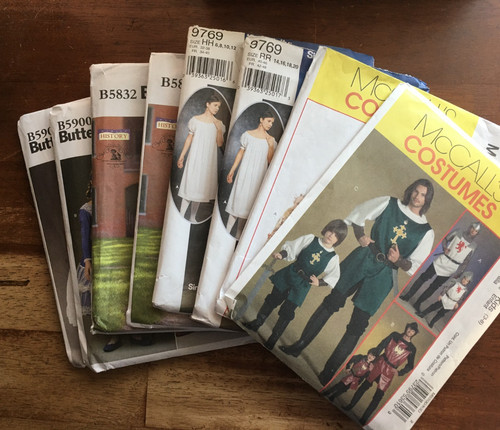 Costume sewing patterns - costume,