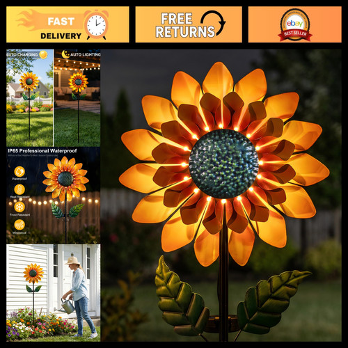 Solar sunflower wind - solar,