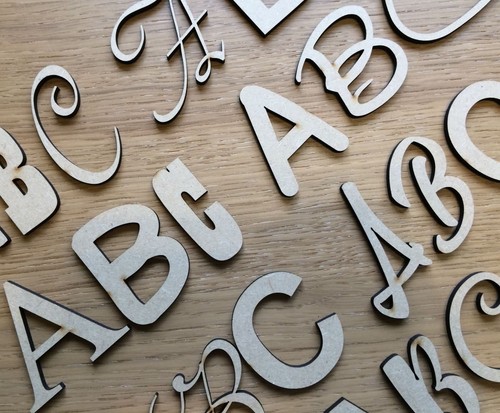Any font individual wooden - *any,