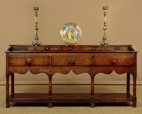 Antique welsh potboard dresser - antique,