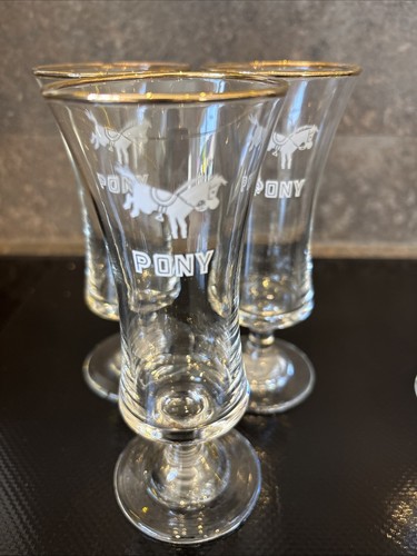 Pony glasses and cherry - and,