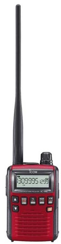 Icom metallic red - ic-r6,
