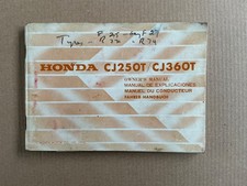 GENUINE HONDA 76 CJ250T CJ360T