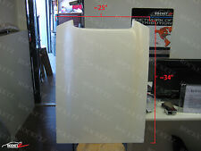 Universal Roof Hood Vent Bonnet Scoop Hood Fast and Furious Style (Large)