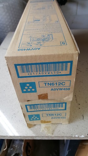 Genuine konica minolta tn612c - genuine,