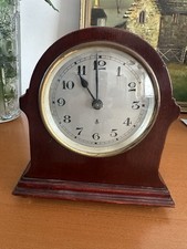 Gustav Becker 30-Hour Mantel Alarm Clock  Bell, c.1910s – Working