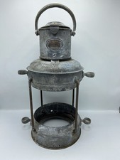 Nunn Ridsdale & Co Ltd Masthead Ships lamp anchor light lantern Antique