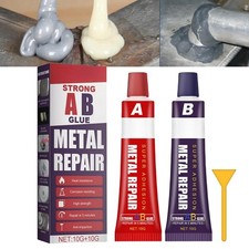 Weld Metal Repair Paste,Super Glue All Purpose,Metal Glue Weld,Strong AB Liquid