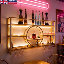 LED Wine Rack Wall Mounted