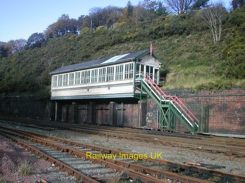 Railway photo bangor signal - photo,