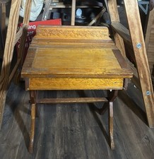 Antique Oak Flip Top 2 Chalk