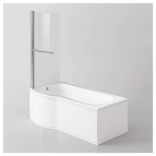 P-Shaped Bath Rail & Front