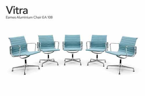 Vitra eames aluminum chair - aluminum,