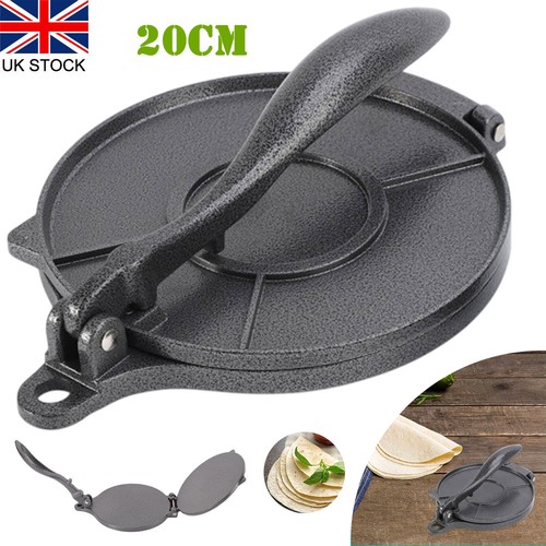 Cast aluminium tortilla - 8",
