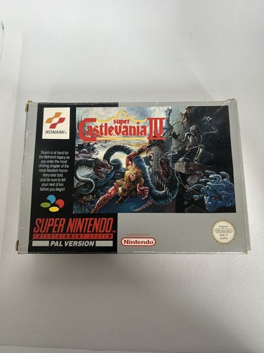 Castlevania snes super - iv,