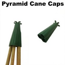 Pyramid Garden Cane Caps