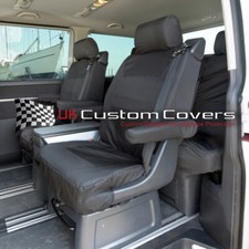 VW TRANSPORTER T6/T6.1 CARAVELLE 2ND ROW SEAT COVERS (2015 ONWARDS) 281 282