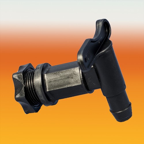 Black lever tap for - home, brew