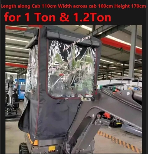 Mini excavator rain - mini, cover