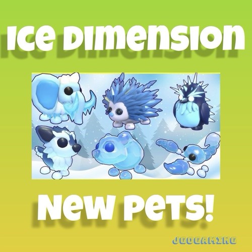 Ice dimension pets - ice, bait