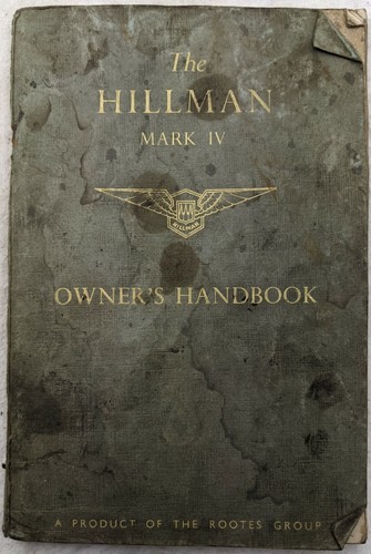 Rootes group hillman minx - rootes, mark