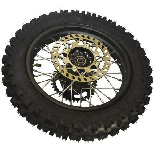Pit bike steel rear - 12",
