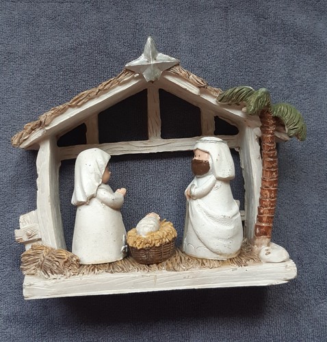Mini christmas nativity - nativity, scene