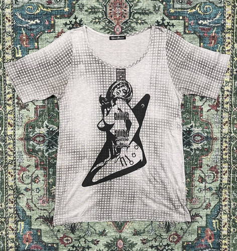 Hysteric glamour grey graphic - hysteric,