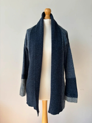 Brora womens blue grey - brora, wool