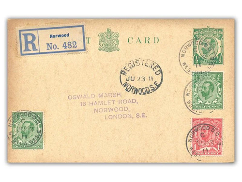 1911 coronation fdc - fdc,
