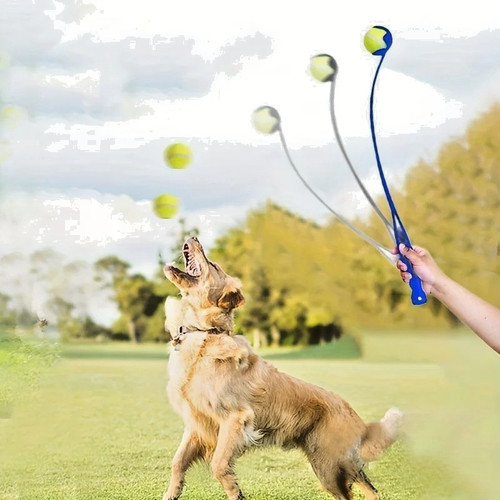 Dog ball launcher long - dog, thrower