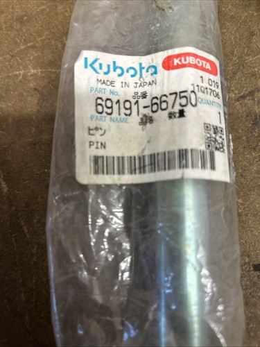 Kubota bucket pin - bucket, diameter