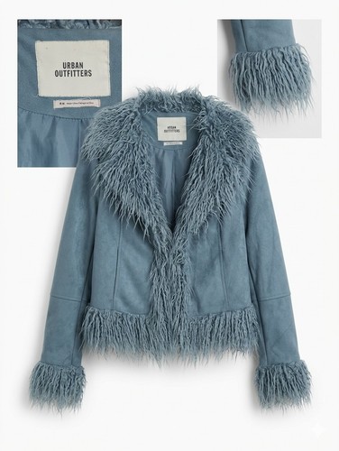 Teal afghan jacket from - afghan, urban