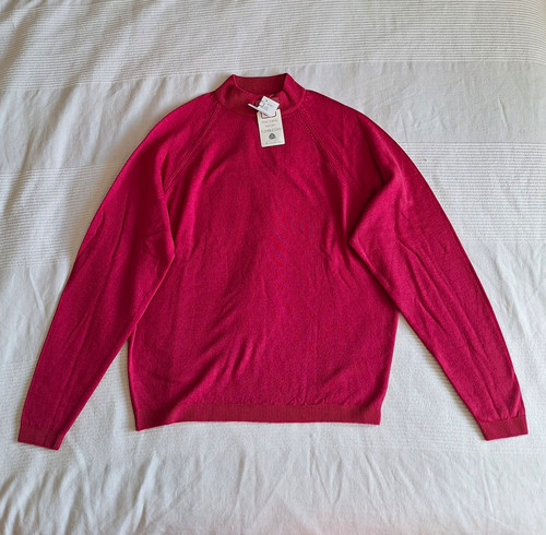 Ewm men wool knit - wool, crew