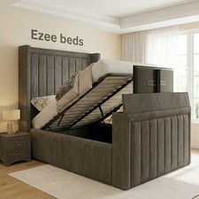 Winged panel upholstered - panel, tv