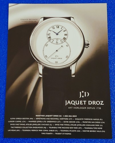 2005 jaquet droz grande - 2005,