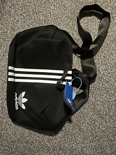 Adidas black white striped - adidas, black/white