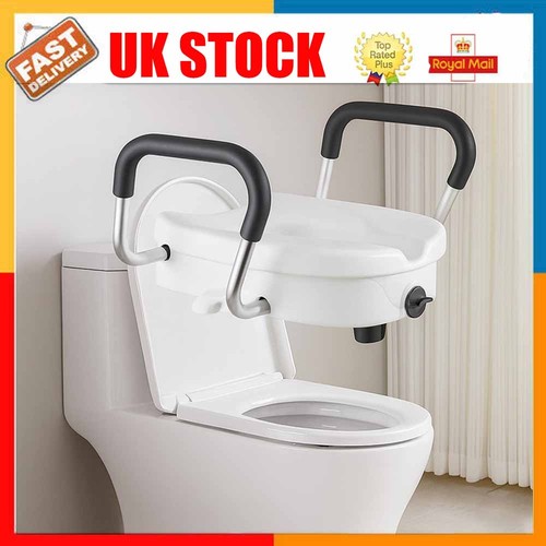 Raised toilet seat with - toilet,